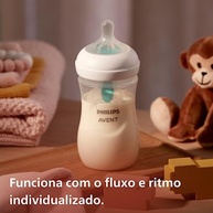Mamadeira Pétala 3.0 Philips Avent Air Free 260ml - Design Simétrico para Desenvolvimento Oral Ideal - imagem 3