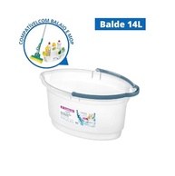 Balde Oval 14L com Bico e Alça para Rodo - Sanremo SR237 | Ideal para Limpeza Residencial e Profissional - imagem 3