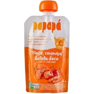 Kit 3 Papinhas Orgânicas Maçã, Cenoura e Batata Doce 100g - Papapá | Alimentação Saudável para Bebês - imagem 4