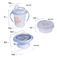 Conjunto para Introdução Alimentar Urso 6 Peças - Seguro, Prático e Saudável - imagem 4