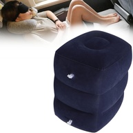 Travesseiro Inflável Apoio de Pés com Altura Ajustável - Conforto Portátil para Viagens e Escritório - imagem 1