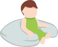 Almofada de Amamentação MYBABY Rosa - Conforto e Suporte para Mães e Bebês - imagem 1