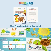 Escolinha Meu Primeiro Alfabeto Sensorial Tátil: Aprenda Brincando! - imagem 3