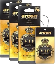 AREON VIP EXCLUSIVE BLACK KING: Aromatizante Premium para seu Carro - imagem 1