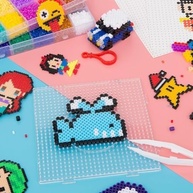 Kit 9 Pegboards Quadrados para Contas Grandes 5mm - Crie Artes Incríveis! - imagem 3