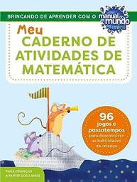 Meu Caderno de Atividades de Matemática: 96 Jogos Divertidos para Desenvolver Habilidades Infantis - imagem 2