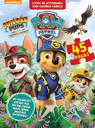 Patrulha Canina: Livro de Atividades Divertido com Quebra-Cabeça para Pequenos Aventureiros - imagem 1