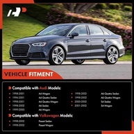 Kit Completo Braço de Controle Suspensão + Junta Esférica para Audi A4, A6, S4 e VW Passat - 13 Peças A-Premium - imagem 3
