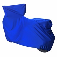 Capa de Tecido Premium para Yamaha Fluo 125 com Logo Exclusivo - Proteção e Estilo (Azul) - imagem 4