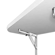 Kit Mesa Dobrável BemFixa Branca – Design Seguro e Moderno para Ambientes Compactos - imagem 5
