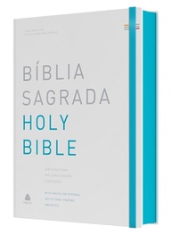 Bíblia Sagrada Holy Bible: Bilíngue Português-Inglês (NBV-NIV) com Espaço para Anotações - imagem 1