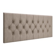 Cabeceira Capitonê para Cama Box Casal Queen 1,60m - Design Sofisticado em Suede Bege - imagem 1