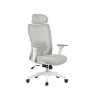Cadeira Ergonômica Elements Astra Pro – Conforto 3D e Design Moderno em Cinza e Branco - imagem 1