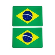 Adesivo Resinado Bandeira Brasil para Troller - Destaque Seu Veículo (2 Unidades) - imagem 3