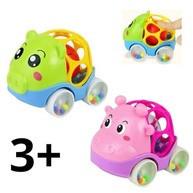 Brinquedo Interativo com Rodinhas Verde para Bebês e Infantis - Diversão Garantida! - imagem 3
