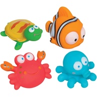 Buba Bichinhos Para Banho Oceano - Brinquedos Especialmente Macios com Jato de Água - imagem 1