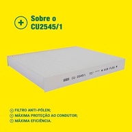 Filtro de Cabine MANN-FILTER CU2545/1: Ar Puro e Saúde para Audi, VW e Mercedes-Benz - imagem 4