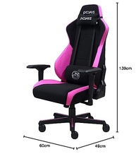 CADEIRA GAMER MAD RACER V8 TURBO PINK - Conforto e Estilo para Jogadores - imagem 3