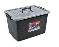 Caixa Organizadora 50L com Rodas e Tampa - Design Moderno e Prático - imagem 1