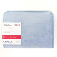 Tapete de Banheiro Super Soft Camesa 60x40cm - Azul | Toque Macio e Antiderrapante - imagem 5