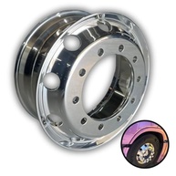 Roda de Alumínio BZ 295½ para Caminhões e Ônibus: Alto Brilho e Performance Superior - imagem 2
