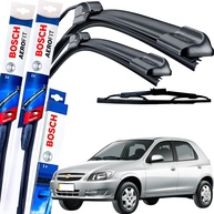 Kit Palheta Limpador Parabrisa Bosch Aerofit Original GM Celta 2014-2015 (Motorista e Passageiro) - imagem 1