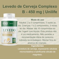 Levedo de Cerveja Unilife (Complexo B) 400 Comprimidos: Energia e Bem-Estar Natural - imagem 3