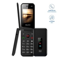 Celular Flip Vita 4G MP3 Preto Dual Chip: Praticidade e Segurança no Seu Dia a Dia - imagem 3