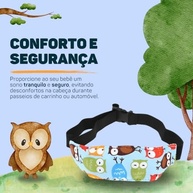 Cinto Faixa de Segurança para Cabeça de Bebê - Apoio Confortável e Seguro para Viagens e Passeios até 5 Anos - imagem 3