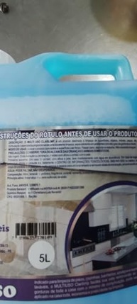 Clarilimp Limpador Multiuso 5L: Brilho Impecável em Pisos, Cozinhas e Banheiros! - imagem 2