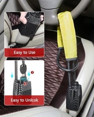 Trava de Roda Universal Antifurto: Segurança Máxima para Seu Carro com 3 Chaves - imagem 3