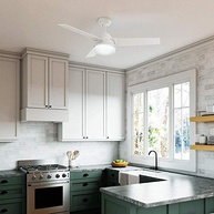 Ventilador de Teto Hunter Fan Herus 3 Pás com Luminária Integrada – Moderno, Silencioso e com Design Elegante - imagem 3