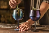 Stanley Taça Térmica Prismatic 414ml - Copo de Cocktail Isolado com Design Refletivo, Aço Inoxidável, Royal Purple Haze - imagem 3