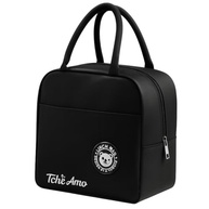 Bolsa Térmica Marmita Escolar e Fitness - Conserva Quente e Frio com Estilo (Preto) - imagem 2