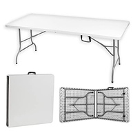 Mesa Dobrável Portátil BODEN 1,80m com Alça - Ideal para Eventos, Camping e Ambientes Internos e Externos - imagem 2