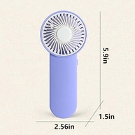 Mini Ventilador Pessoal Portátil | Leve, Silencioso e Compacto para Viagens, Escritório e Ambientes Externos - imagem 3