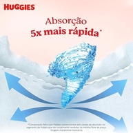 Fralda Huggies Supreme Care Tamanho P - 48 Unidades | Proteção Extra Contra Cocô Líquido - imagem 5