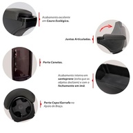 Apoio de Braço Duster 2021-2023 Preto com Porta Copo - Conforto e Estilo Premium - imagem 3