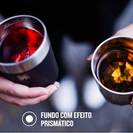 Copo Térmico Stanley Prismatic 381ml - Isolado para Bebidas Quentes e Frias, Design Prismático, Foundry Black - imagem 3
