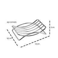 Saboneteira Cromada Arthi - Design Elegante, Durável e Fácil de Limpar - imagem 4