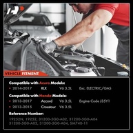 Motor de Partida A-Premium para Honda Accord, Crosstour e Acura RLX 3.5L V6 - 12V 1.8KW - imagem 4