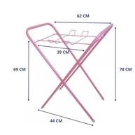 Suporte para Banheira de Bebê Compacto Retrátil e Desmontável - Rosa | Segurança e Conveniência para o Cuidado do Seu Pequeno - imagem 3