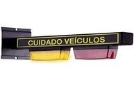 Sinalizador de Garagem Force Line LED Bivolt: Segurança e Visibilidade para Entrada e Saída de Veículos - imagem 1