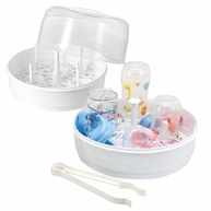 Esterilizador de Mamadeira para Micro-ondas 24x17.5cm - 4 Mamadeiras, Livre de BPA, 5 Minutos - imagem 2
