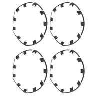 Kit 21" Capa de Cubo para Tesla Model Y - Proteção Premium e Estilo Carbono Fosco - imagem 4