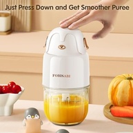 FOBISABI Processador de Alimentos para Bebês - Liquidificador Multifuncional para Frutas, Vegetais e Carnes | 300ml - imagem 3