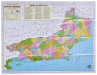Mapa Escolar Rio de Janeiro - Completo e Detalhado | Multimapas 120x90cm - imagem 1