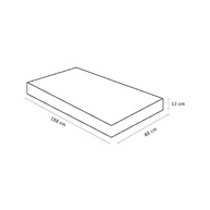 Colchão Ortobom Light D23 Solteiro 88x188cm - Conforto e Suporte com Espuma de Alta Performance - imagem 3
