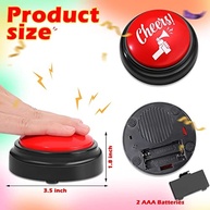 Buzina de Ar HyDren: O Botão de Efeito Sonoro Perfeito para Festa, Escola e Diversão! - imagem 3