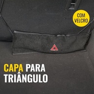 Capa Organizadora em Carpete Bege para Triângulo de Sinalização - Praticidade e Segurança - imagem 3